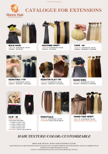 Sheen hair VN catalogue