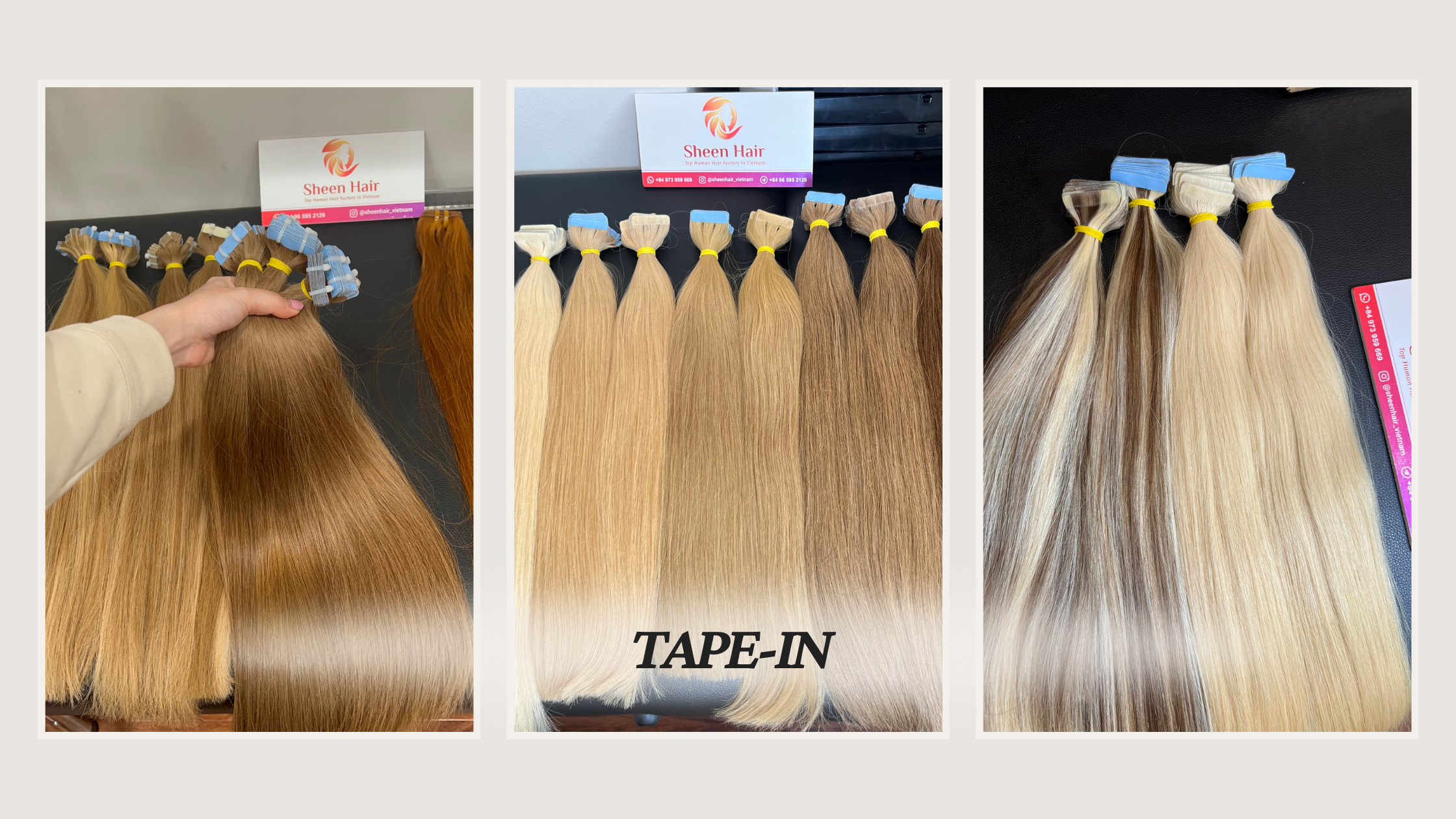 Extensiones de Cabello Tape-in