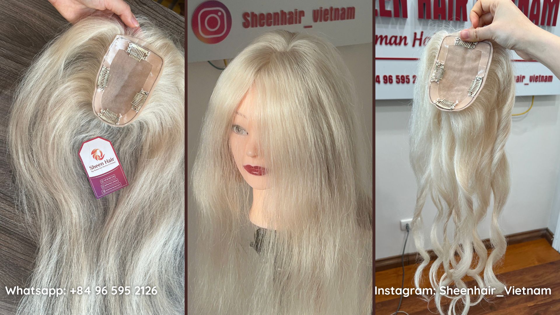 Platinum Blonde Topper