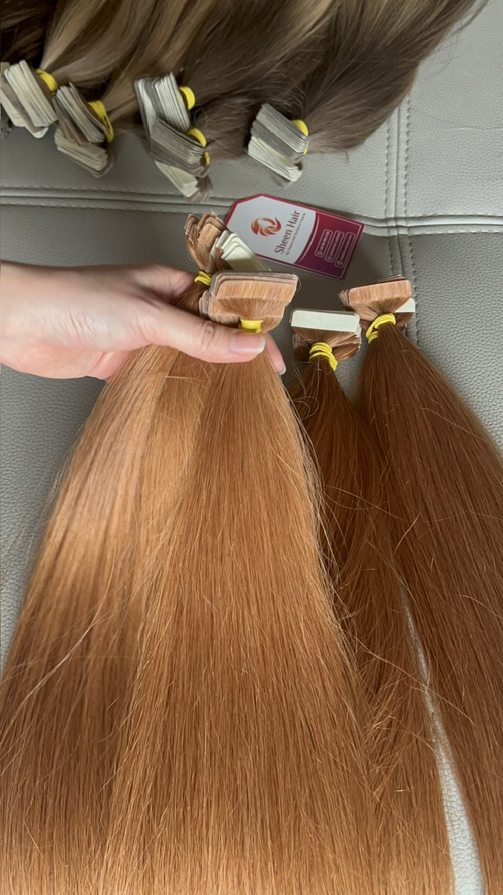 copper orange tape-in 