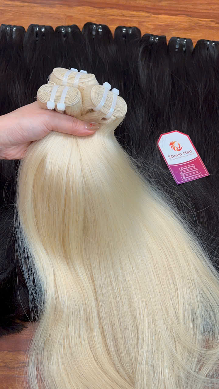 BLONDE WEFT BUNDLES 