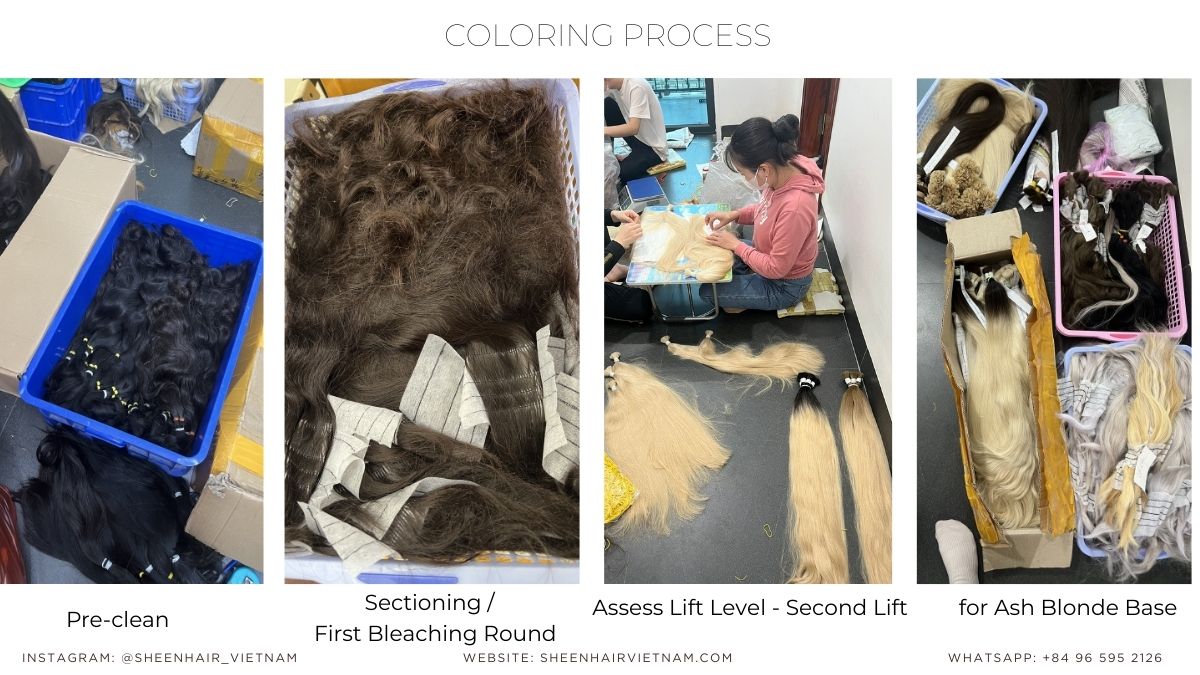 Custom Coloring Hair Bulk: A Complete Tutorial to Transform Dark Bulk Hair into Ash Blonde