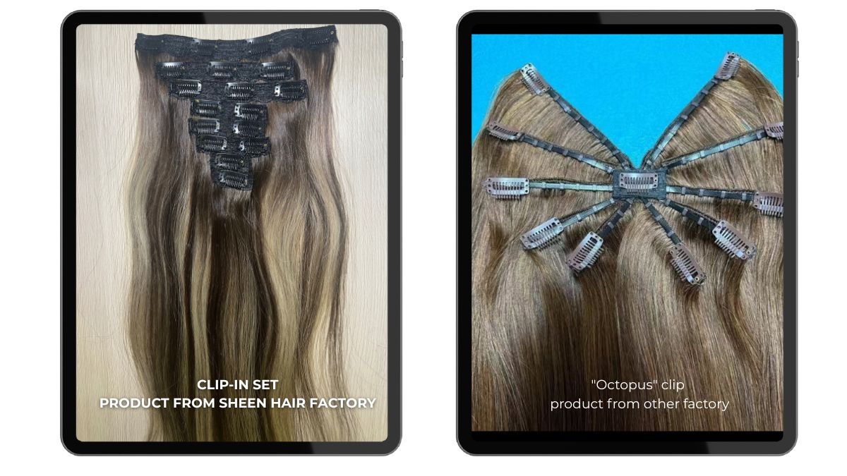 Clip-in hair Extensions 