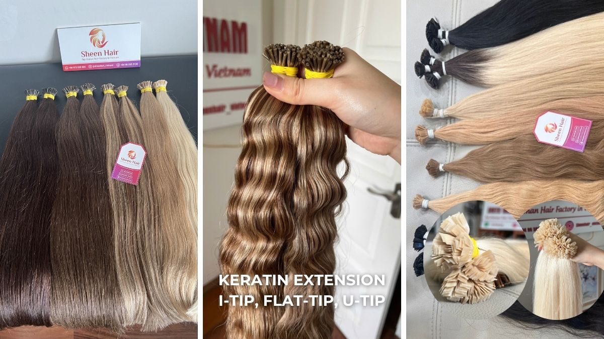 HUMAN HAIR FACTORY KERATIN EXTENSIONS Classic Hair Extensions