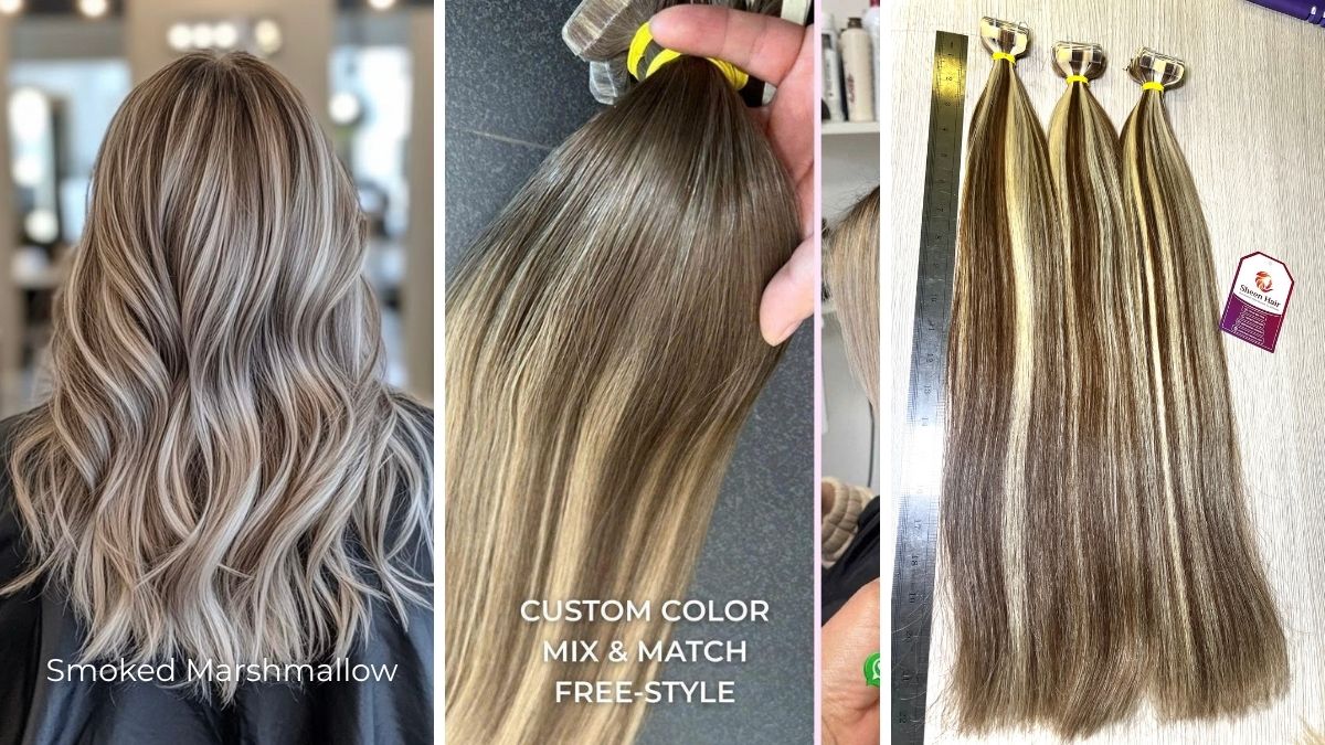 Die besten blonden Extensions